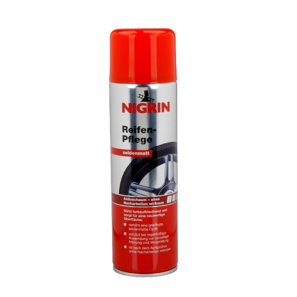 Nigrin Reifen Pflege 500 ml Spray seidenmatt