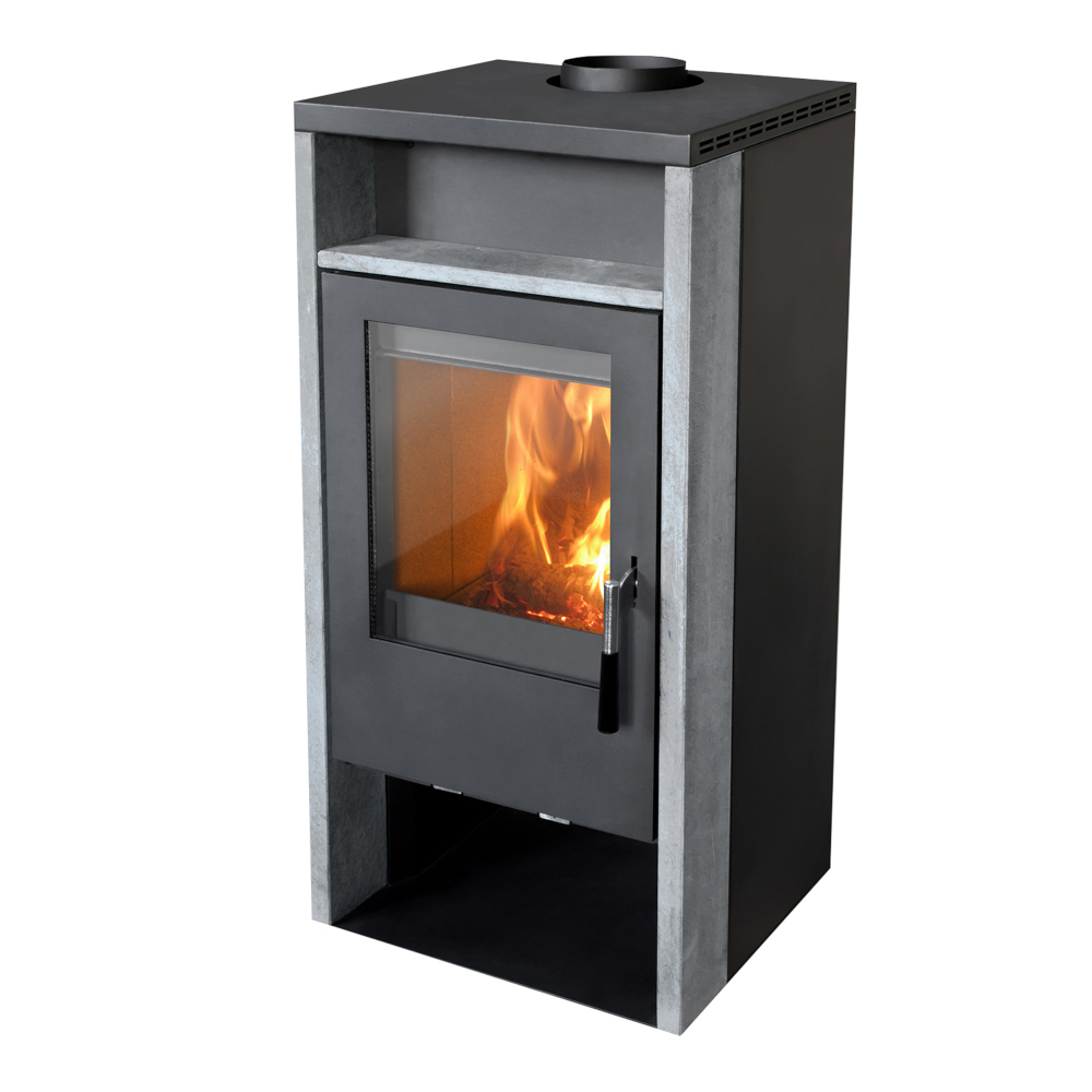 Firefix Kaminofen Set KRONOS serpentino