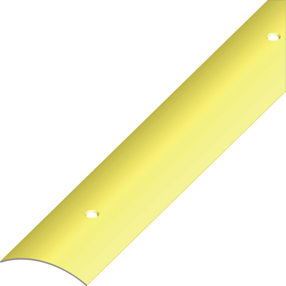 &Uuml;bergangsprofil Messing 1000 x 30 x 3 mm gelocht image number 0
