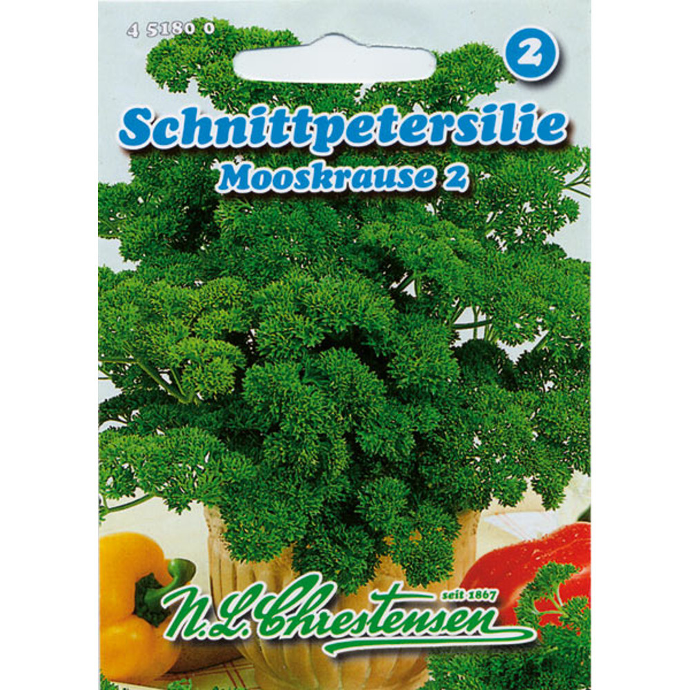 Saatgut Schnittpetersilie Mooskrause ca. 35 m² image number 0