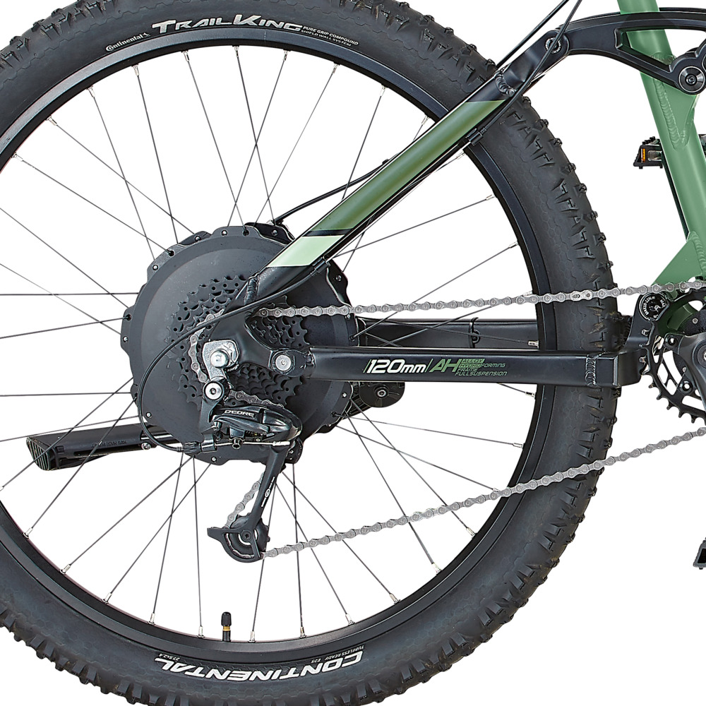 PROPHETE Graveler 22 Fully E-Mountain-Bike 27,5" in Grün image number 2