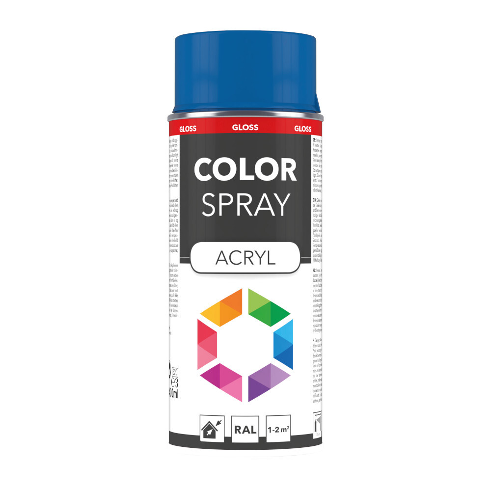 Lackspray 400 ml Acryl RAL5010 enzianblau image number 0