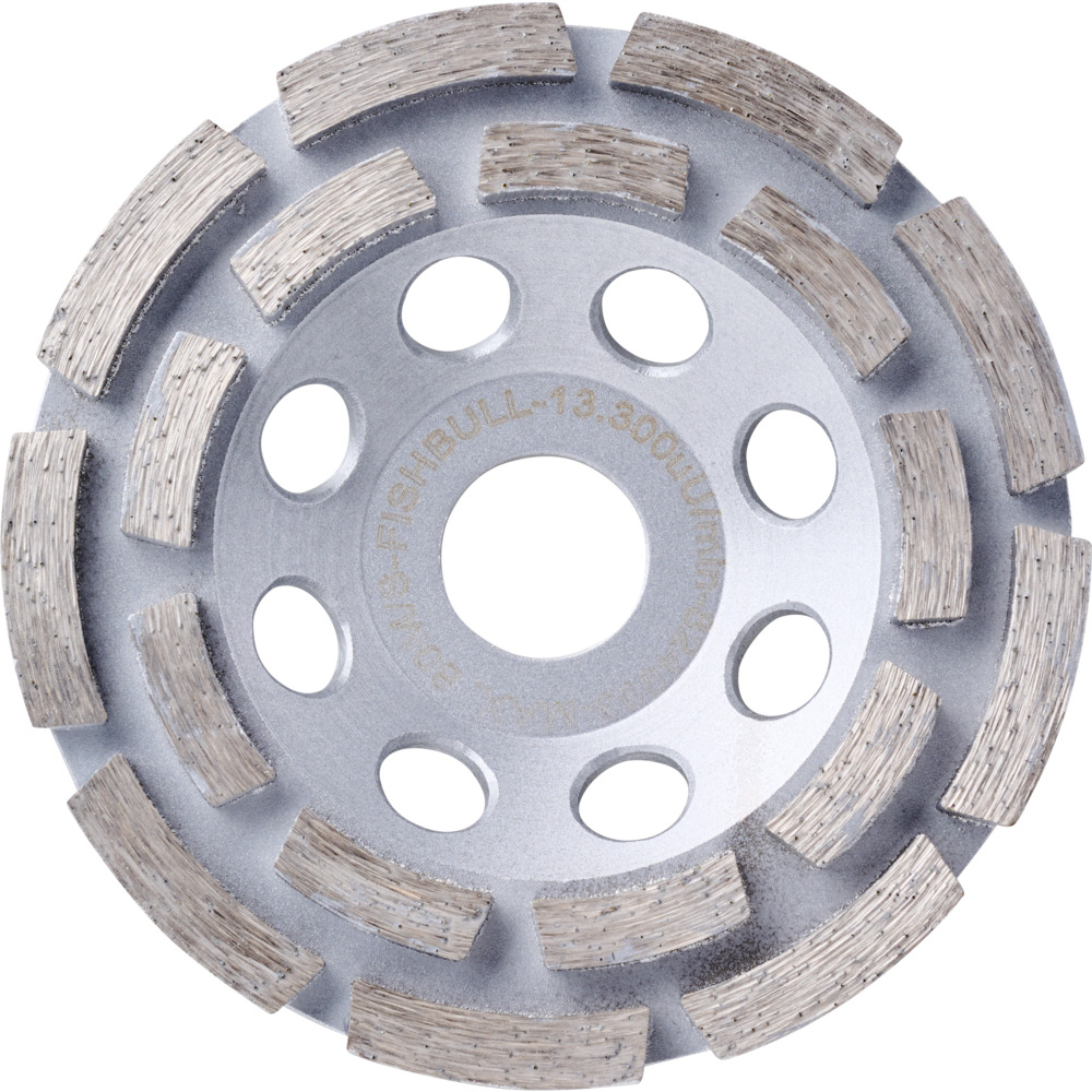 GERMANIA&reg; Diamantschleifteller zweireihig, 115 x 22,23 mm image number 1