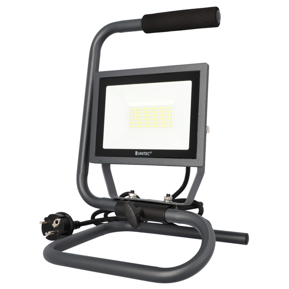 UNITEC® LED Strahler tragbar 35 Watt 4250 Lumen Anthrazit image number 0