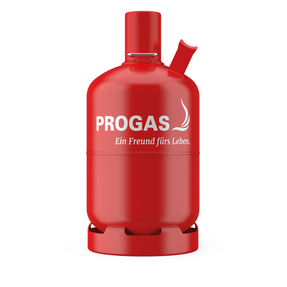 Progas Propan Gasfüllung 11 Kg Pfandflasche rot