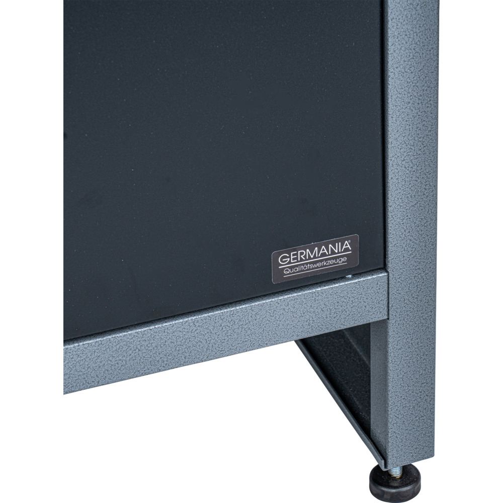 GERMANIA® Werkbank mit Metallgestell und Holz-Arbeitsplatte image number 4