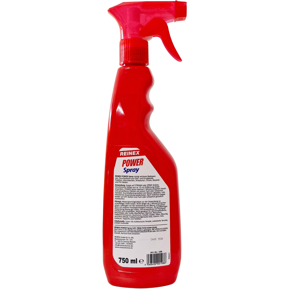 Reinex Power Reiniger Spr&uuml;hflasche 750ml image number 1
