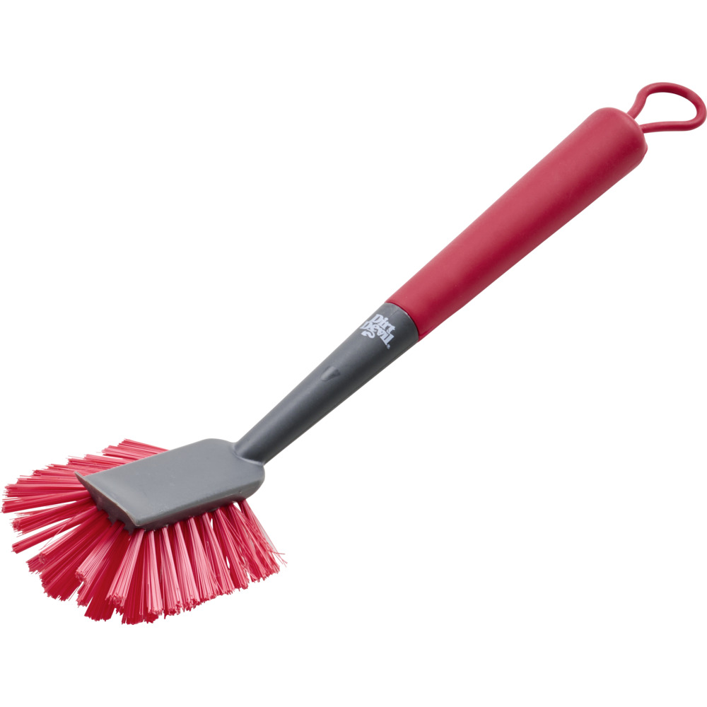 Dirt Devil Spülbürste Rot-Grau ca. 7,5 x 32 cm