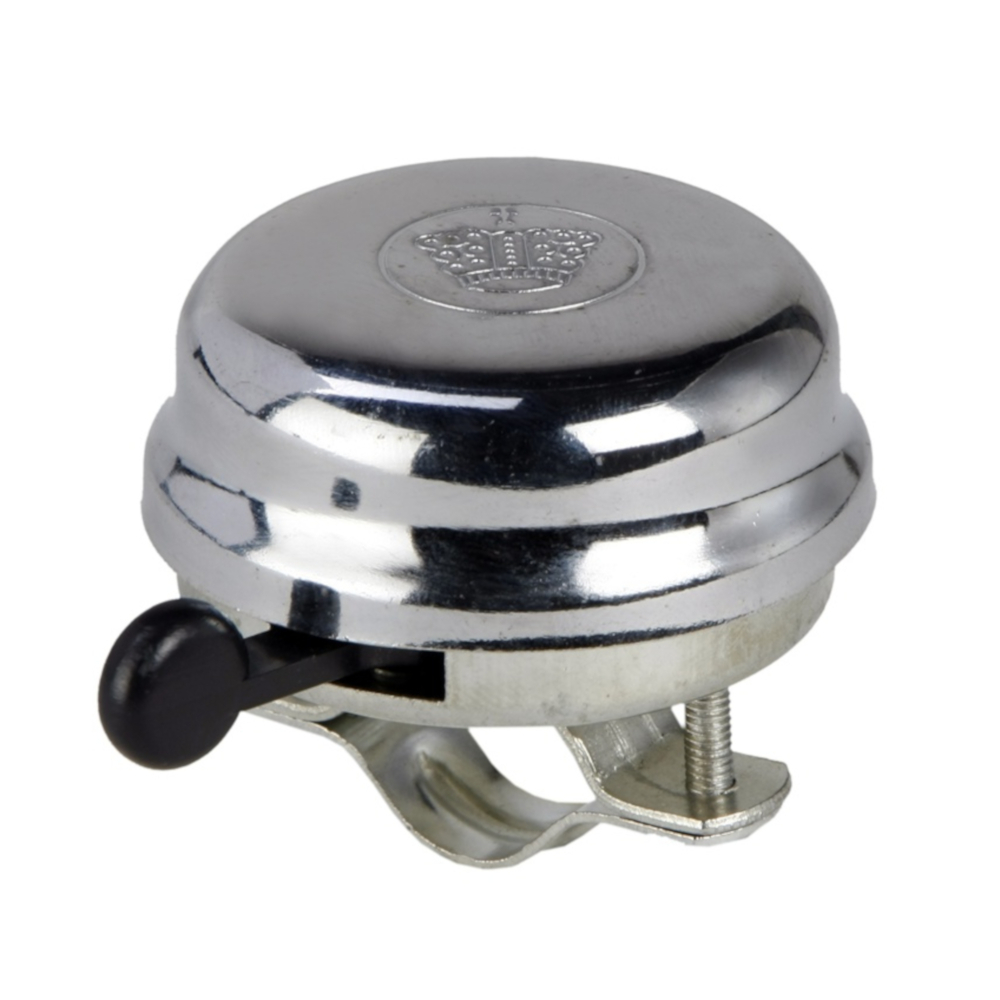 FISCHER Fahrrad Glocke traditionell, silber
