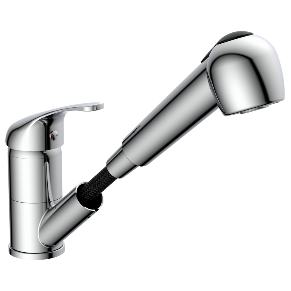 Spültischarmatur Grande Vita Classic ausziehbar Stand 3/8" chrom image number 1