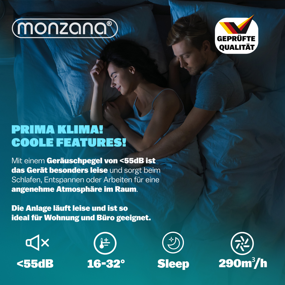 monzana&reg; Mobile Klimaanlage 7000 BTU SmartLife image number 4