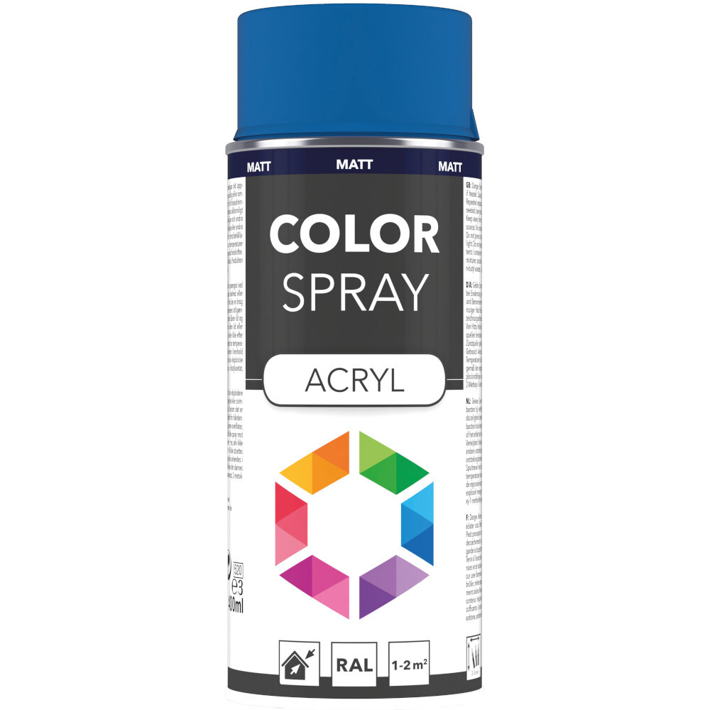 Lackspray 400 ml Acryl RAL5010 enzianblau matt