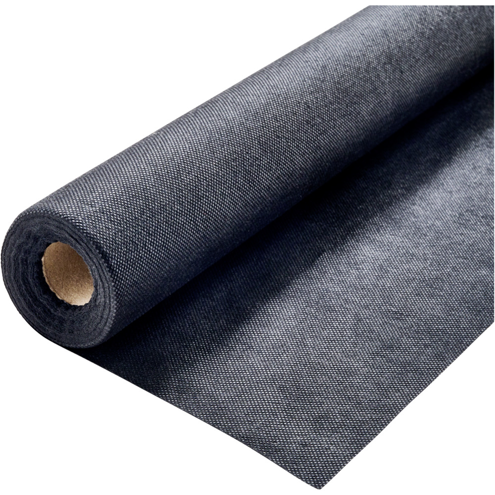 Unkrautvlies 1x12 m aus Polypropylen 50g/m² in der Farbe schwarz image number 2