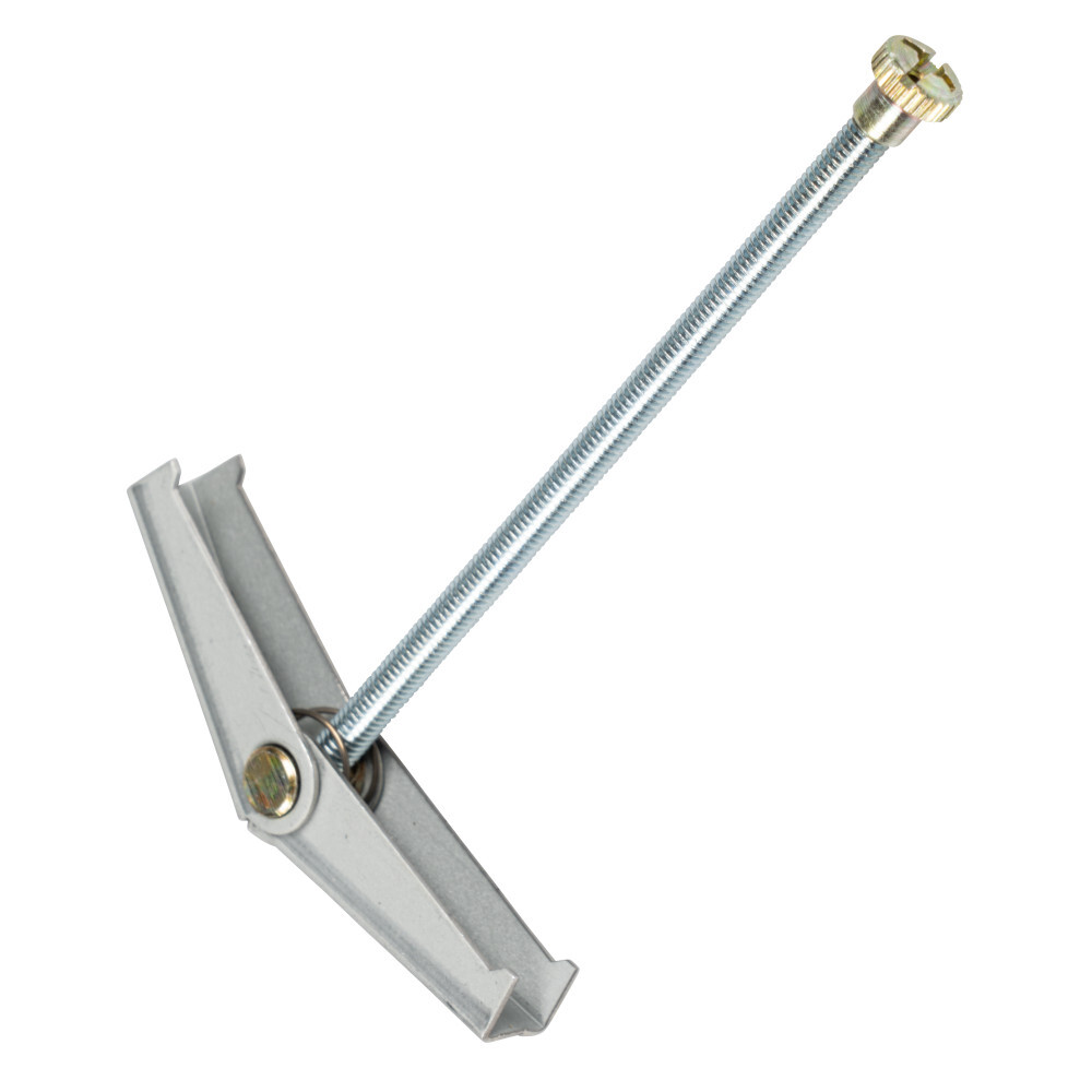 Federklappdübel mit Rändelmutter M4 95 mm, 2 Stück image number 1