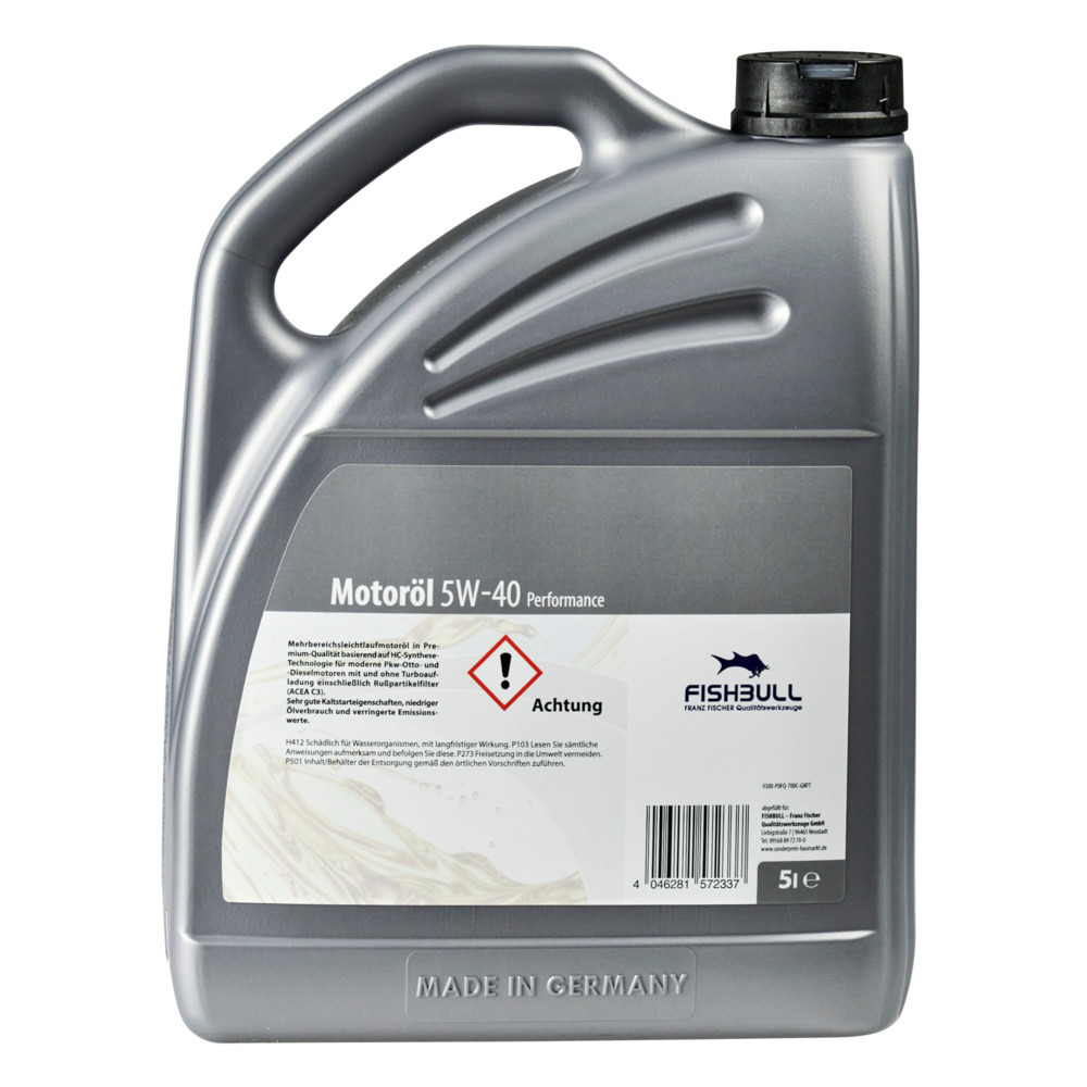 FISHBULL Motorenöl 5W-40 Performance 5 Liter image number 2