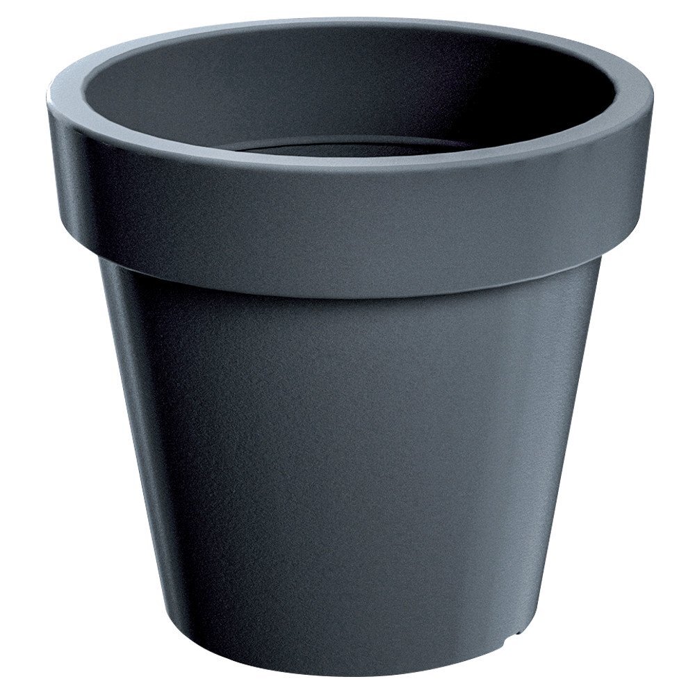 Prosperplast Blumentopf Lofly Ø 29,3 cm in Anthrazit image number 0