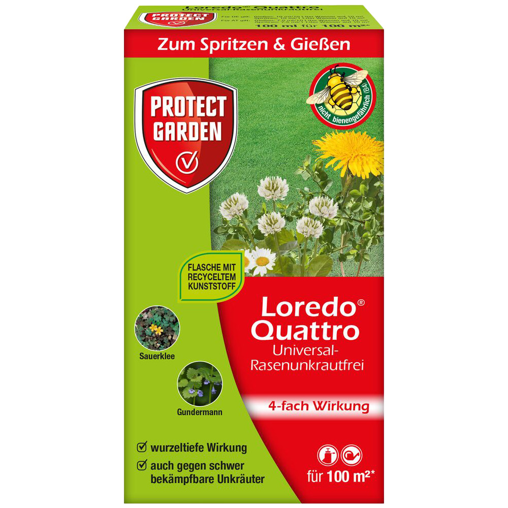 Protect Garden Loredo&reg; Quattro Universal-Rasenunkrautfrei 100 ml