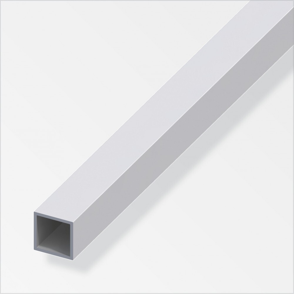 Vierkantrohr 10 x 10 x 1 mm silber image number 0