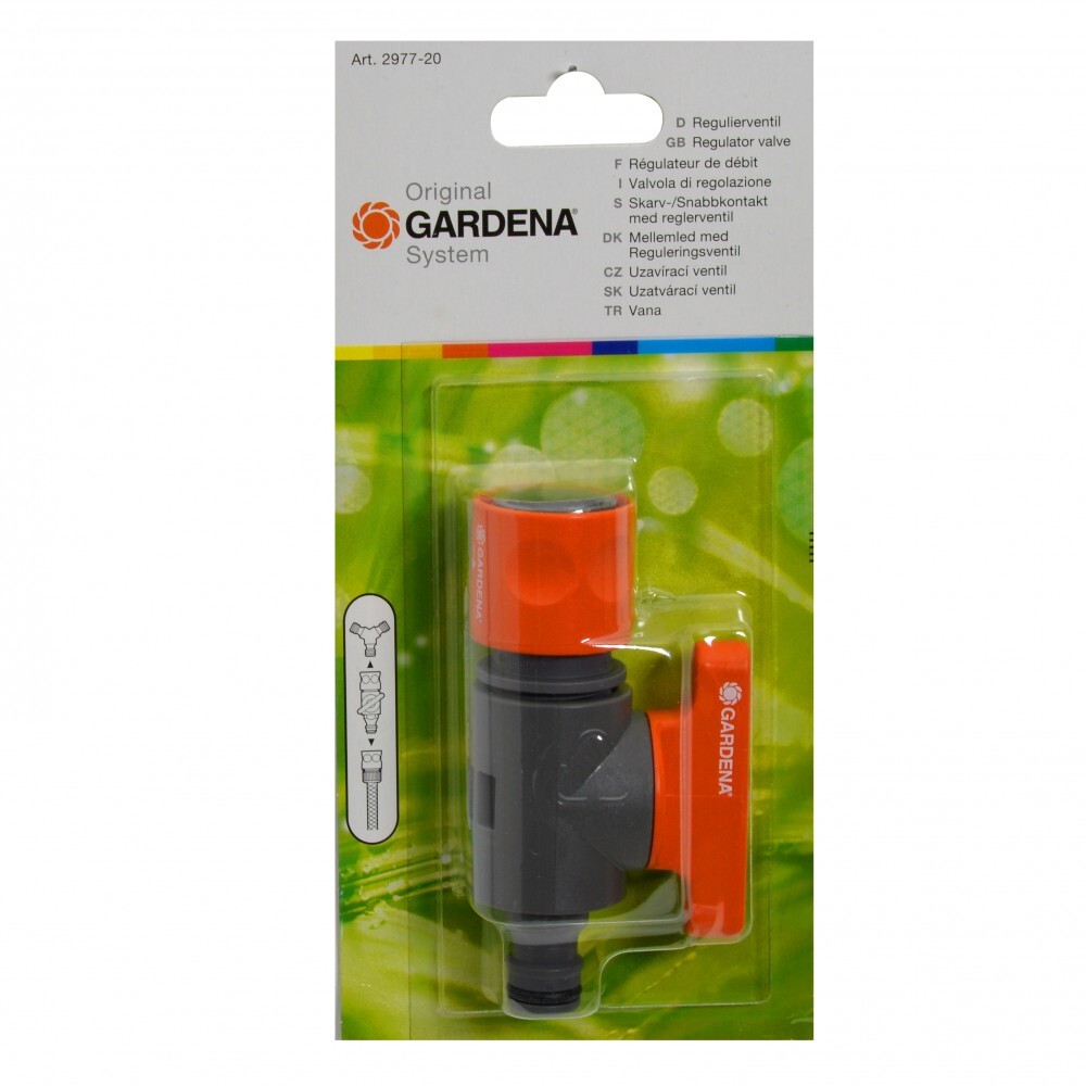 Gardena Kupplung 1/2“ mit Regulierventil image number 0