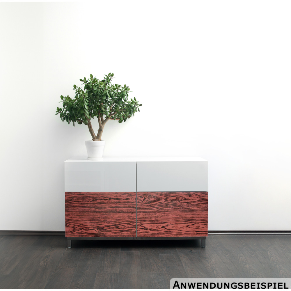 Klebefolie 200x45cm Holz Mahagoni Dekofolie Selbstklebefolie M&ouml;belfolie image number 2
