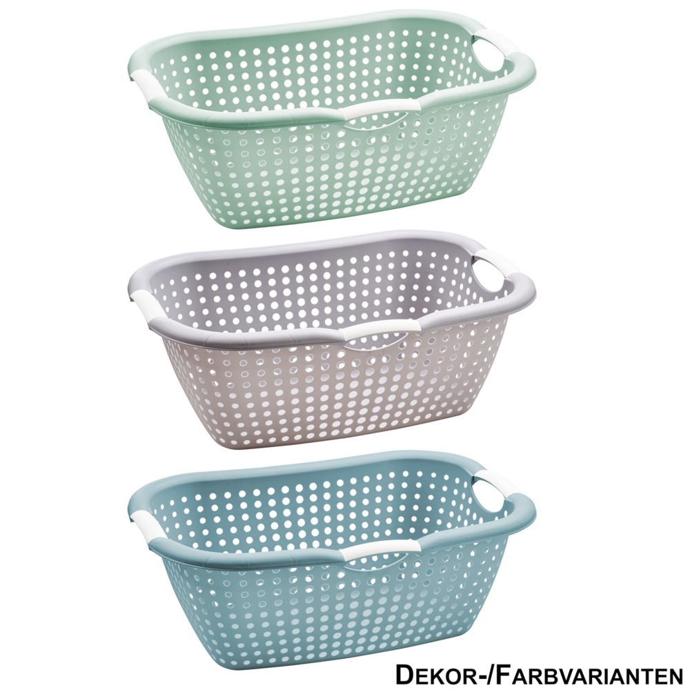 Wäschekorb 26 Liter aus Kunststoff Farbauswahl image number 0