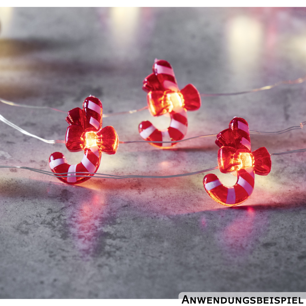 LED-Lichterkette Silberdraht 20 LEDs Designauswahl image number 7