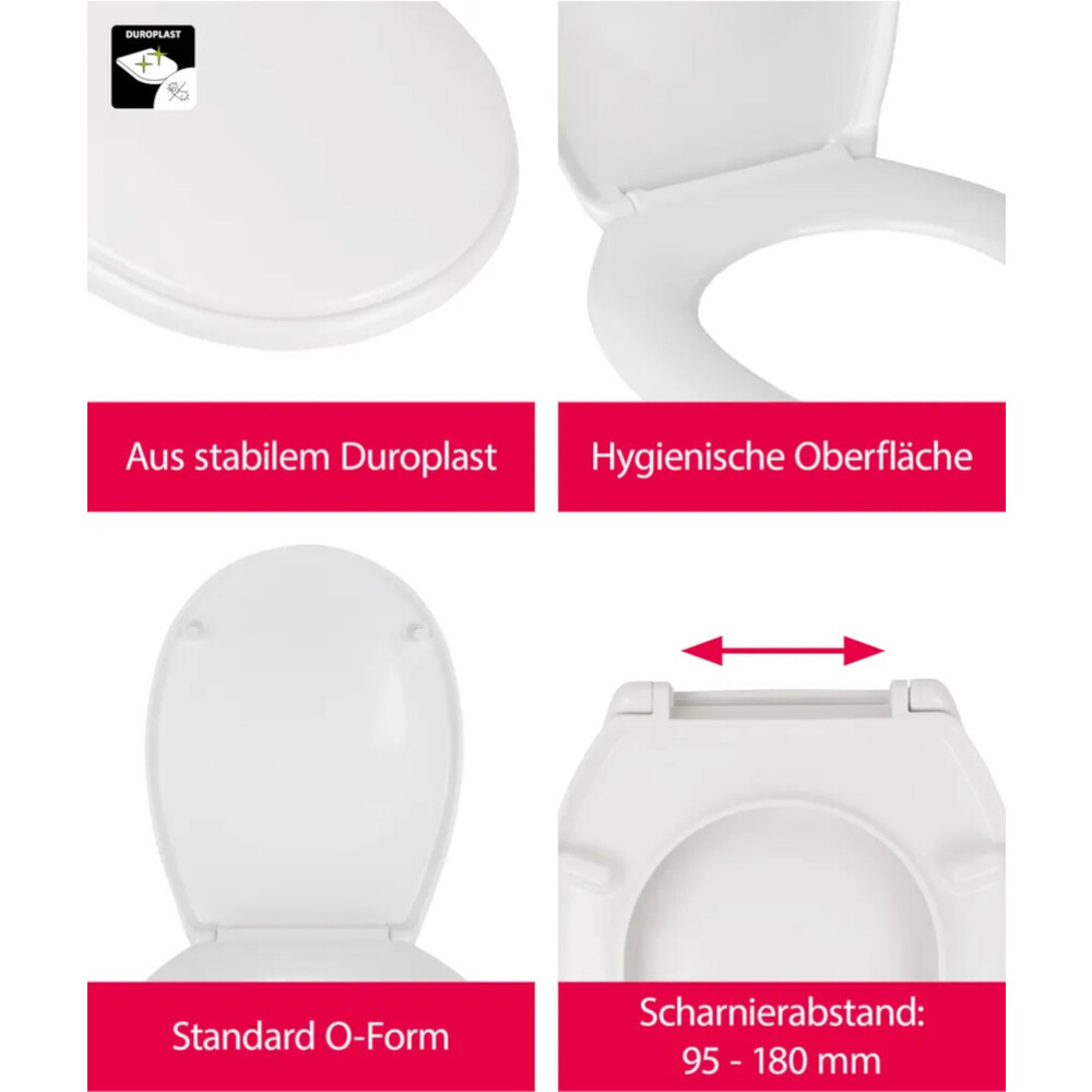 aquaSu&reg; Basic WC-Sitz wei&szlig; mit Absenkautomatik image number 7