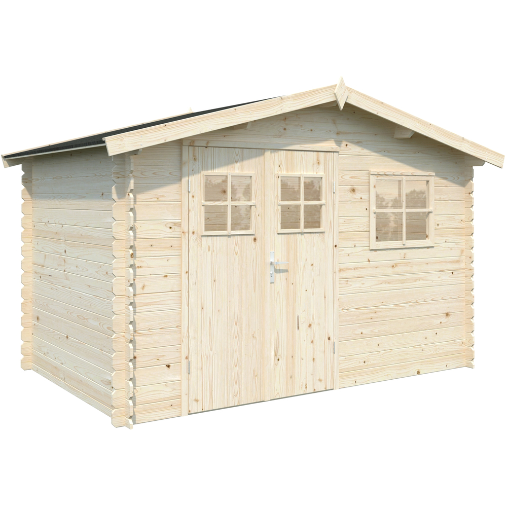 Gartenhaus "Latina" 5,6 m&sup2; Fichtenholz image number 1
