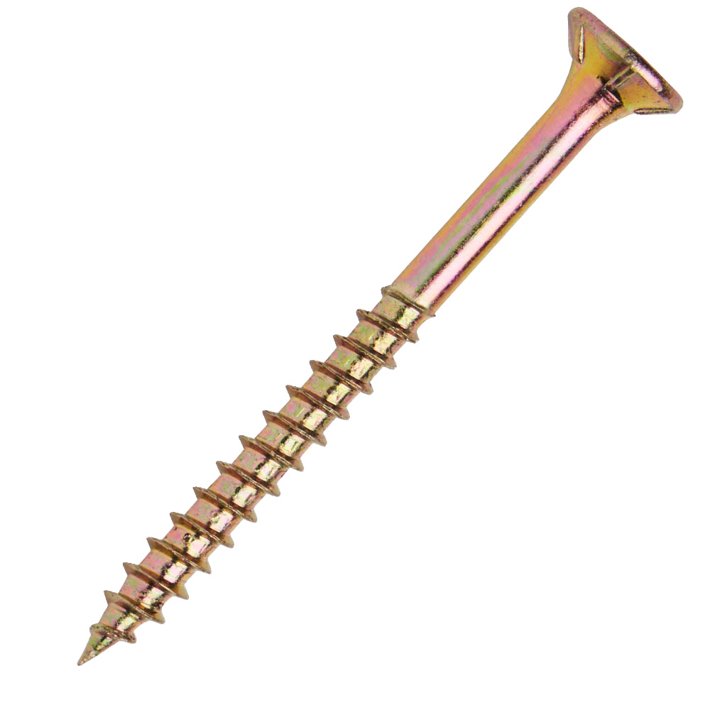 Spanplattenschraube 3,5x40 mm IVZ 1kg FISHBULL-Pack Senkkopf Teilgewinde image number 1
