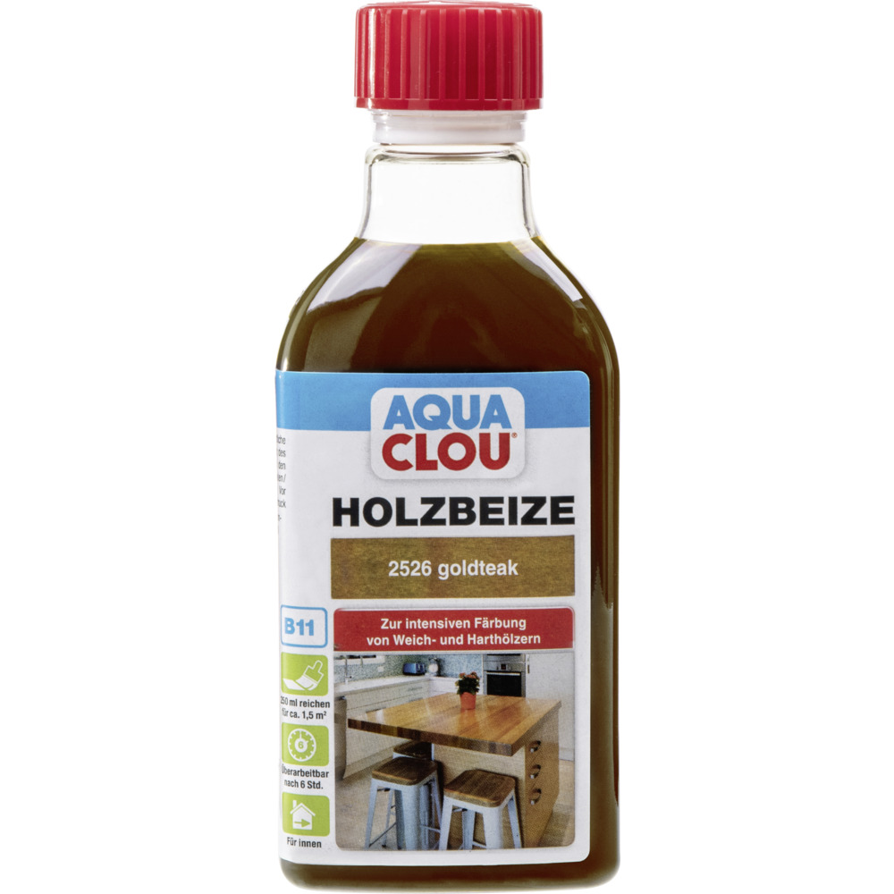 Aqua Clou Holzbeize Goldteak 250 ml