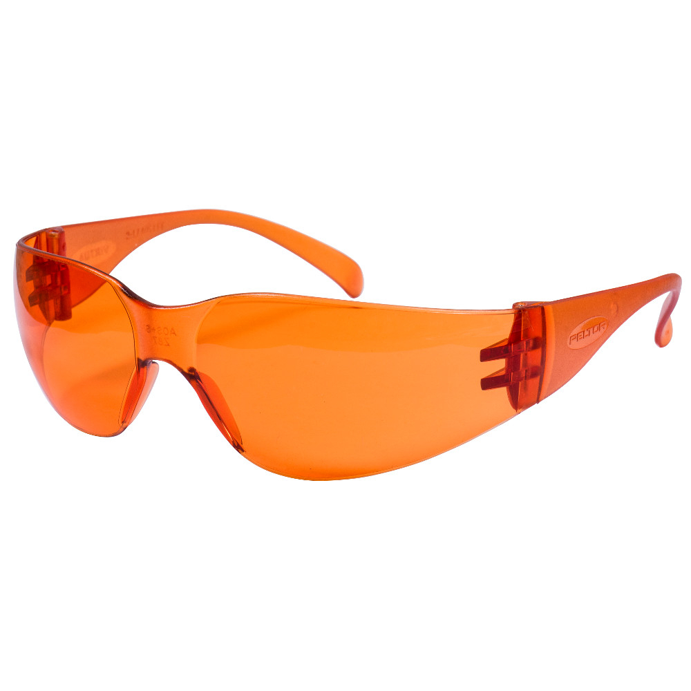 Schutzbrille und Outdoorbrille "Peltor" in orange mit UV-Schutz-Filter