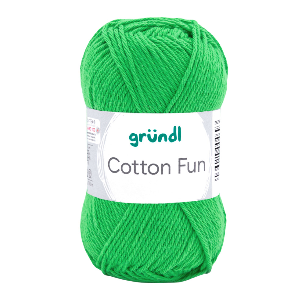 Garn Cotton Fun 50 g froschgr&uuml;n image number 0