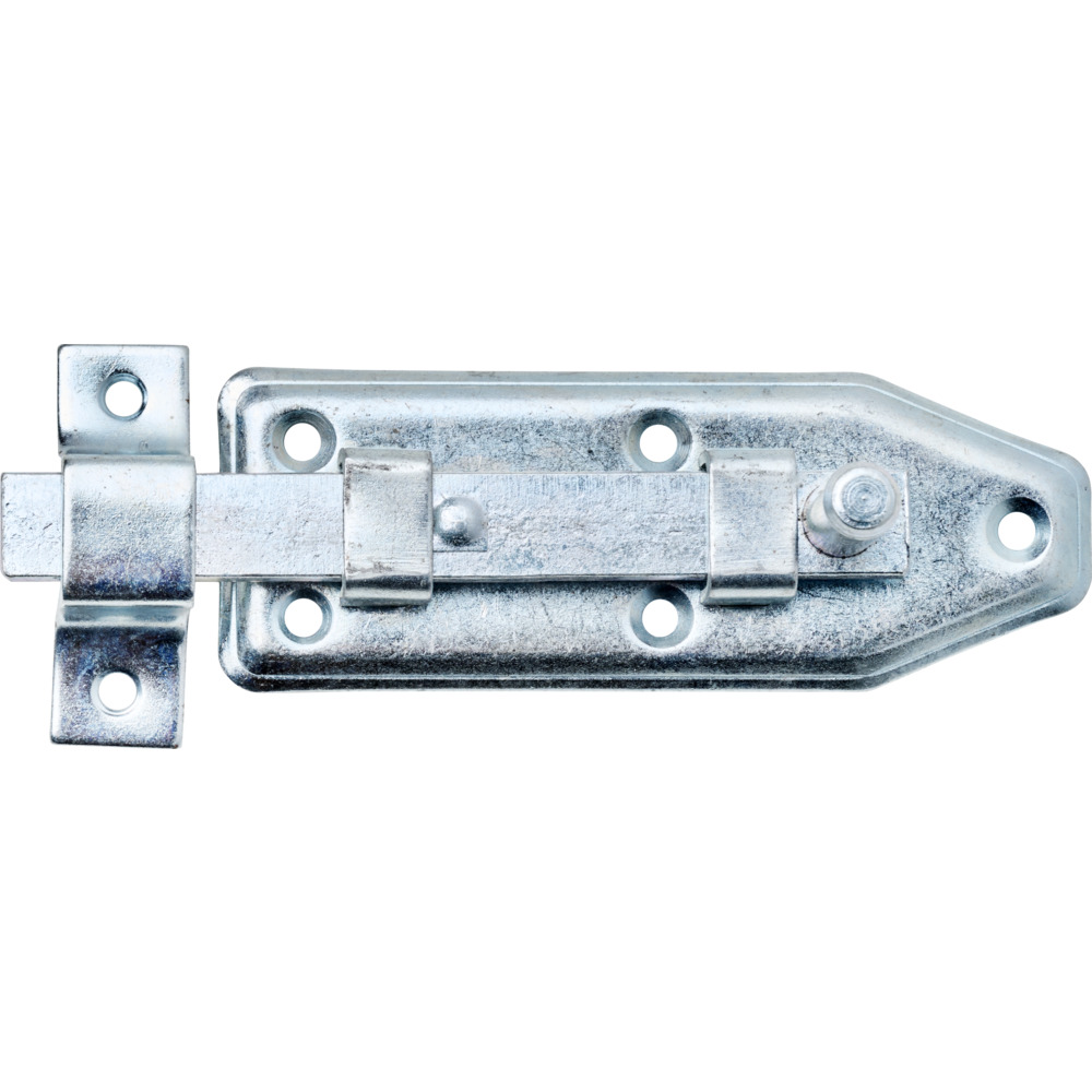 Türschlossriegel gerade 80x30mm Stahl verzinkt image number 2