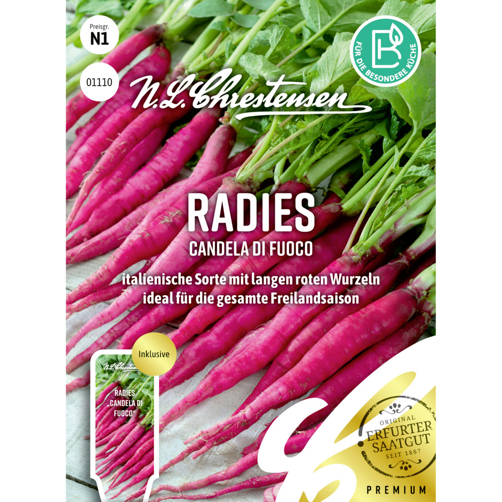 Saatgut Radies Candela di fuoco image number 0