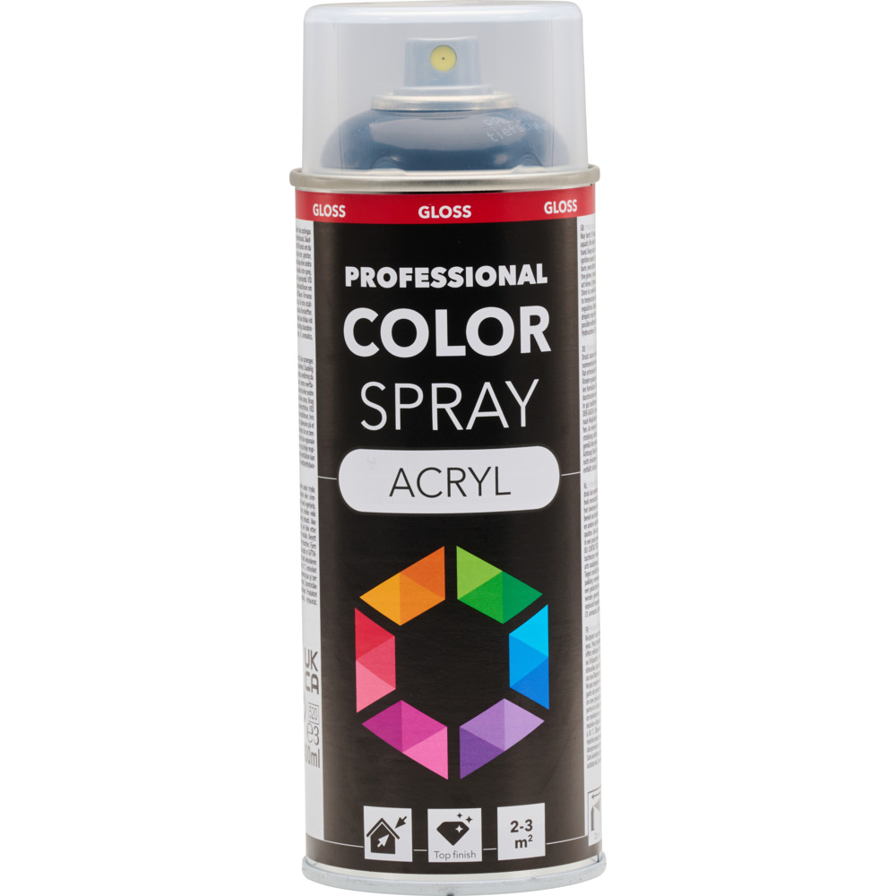 Profi-Spray hochgl&auml;nzend Tiefschwarz image number 0