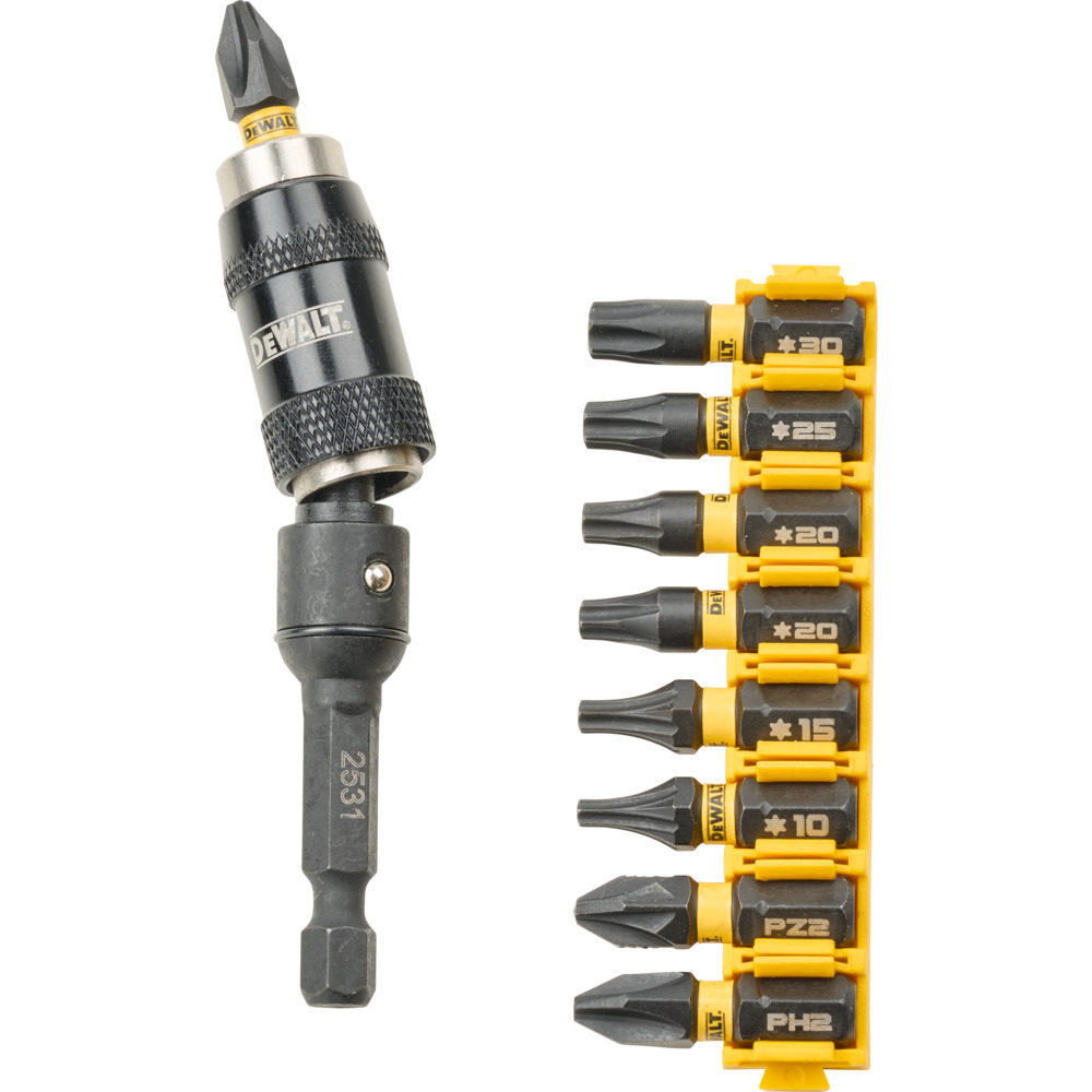 DeWALT&reg; Bit-Set DT770578T-QZ, 10-teilig image number 1