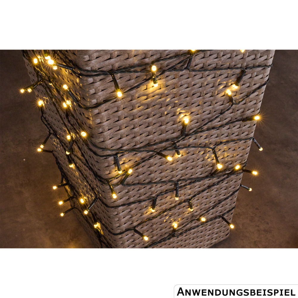 Solar Lichterkette 50 LED warmweiß innen/außen image number 3