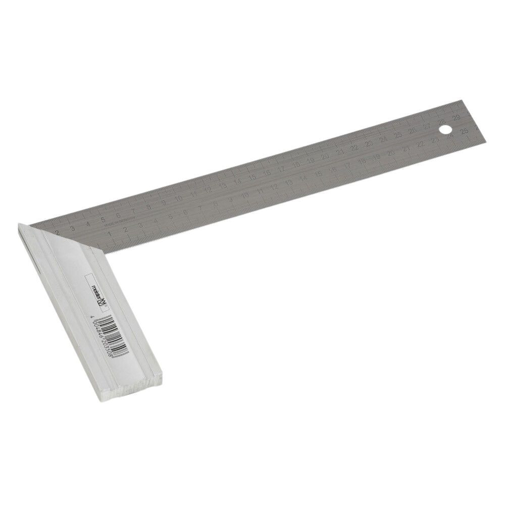 Schreinerwinkel 90° 400 mm mit Gehrung