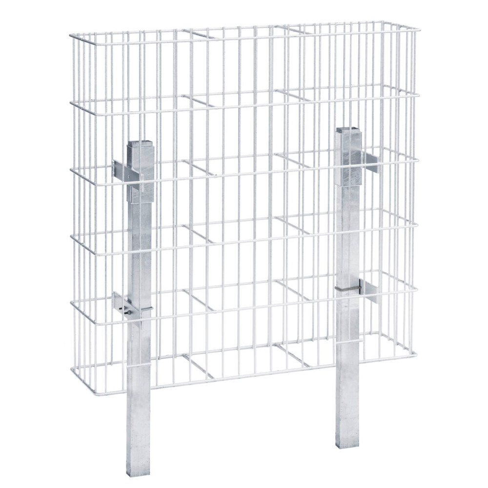 Gabione JUMBO 1016 x 266 x 1008 mm inkl. Pfosten