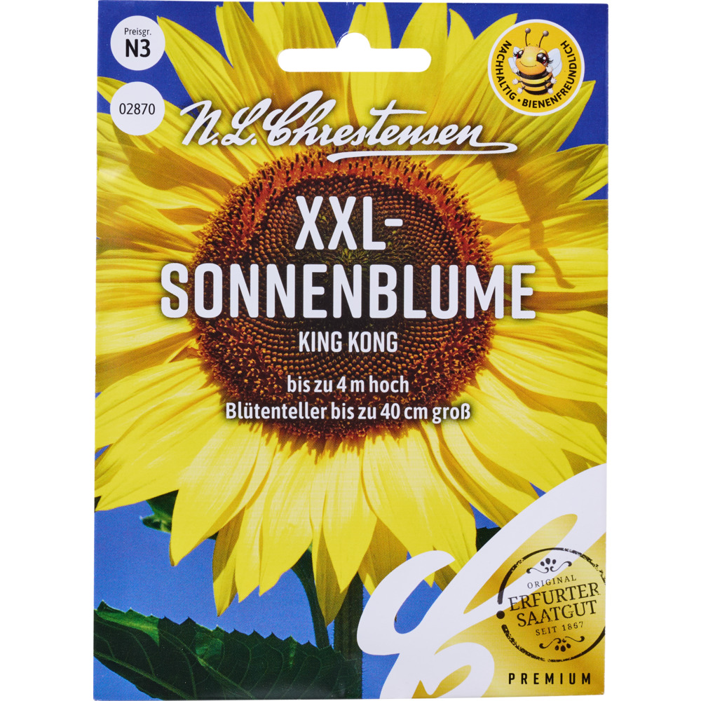 Saatgut XXL Sonnenblume King Kong image number 0