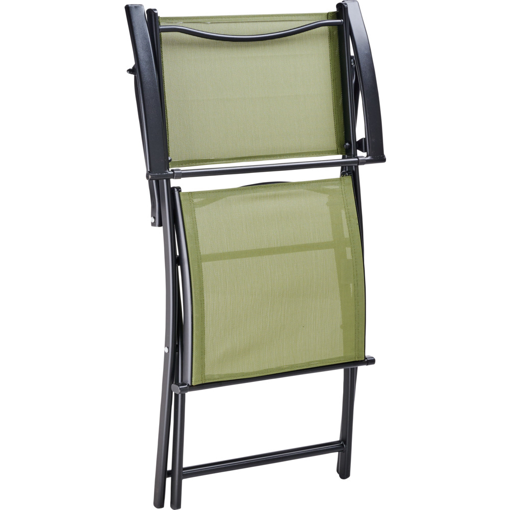 Klappstuhl schwarz-grün image number 3