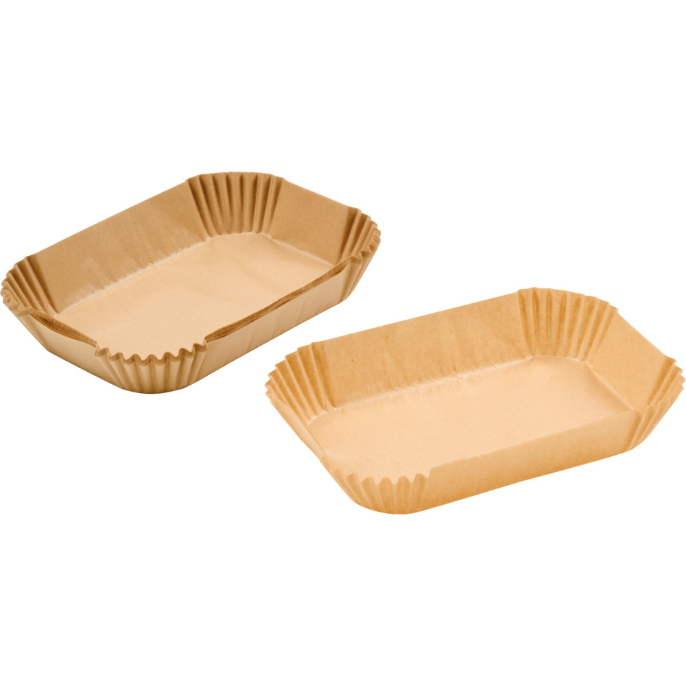Airfryer-Backpapier 22 x 14 x 4,5 cm, 50 Stück