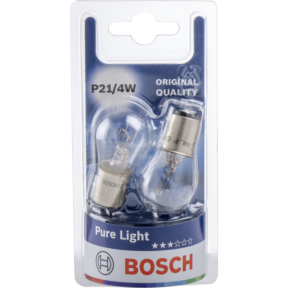 Bosch GLL Pure Light P21/4W KFZ-Gl&uuml;hlampen image number 0