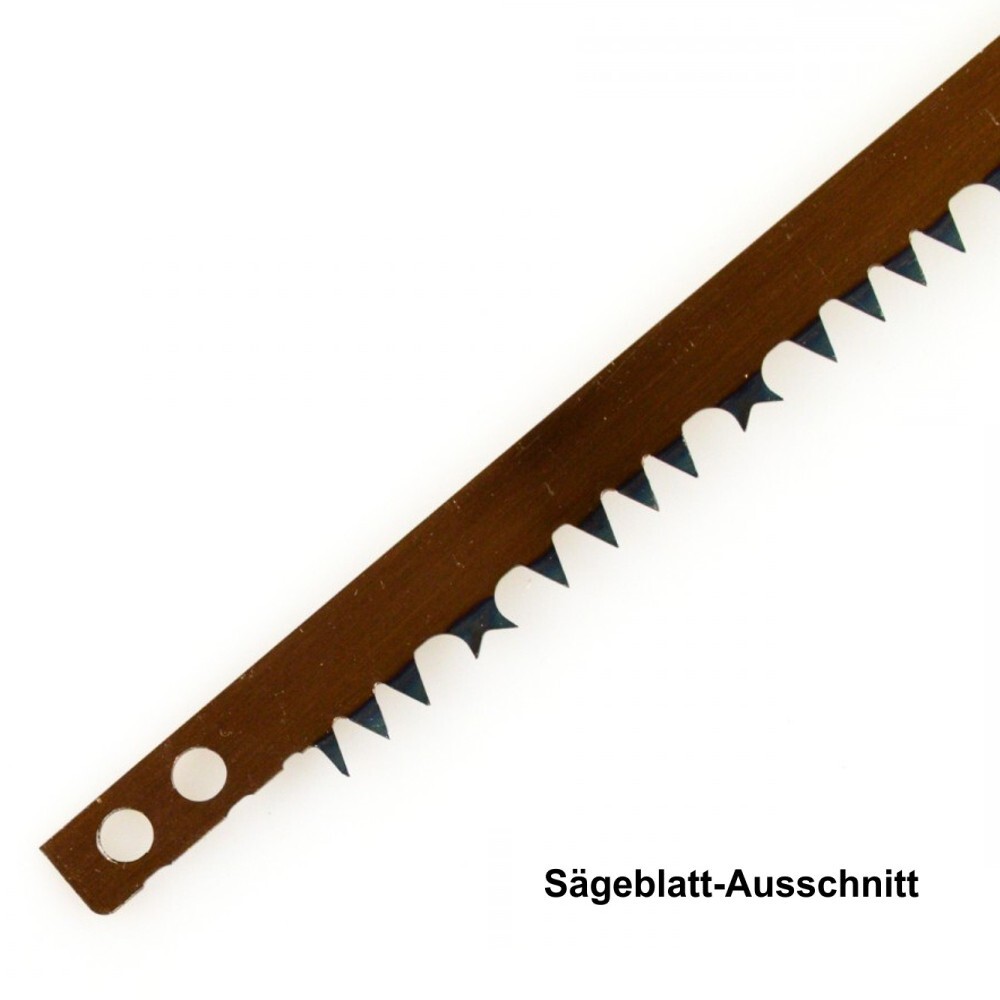 Ersatzsägeblatt 760 mm Sägeblatt Bügelsäge Handsäge gehärtete Zähne Säge
