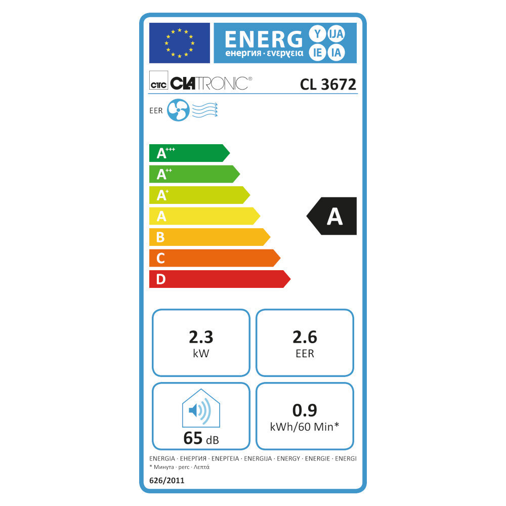CLATRONIC® Klimagerät CL 3672 3in1 mit 2,3 kW image number 5