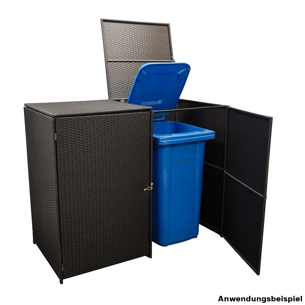Mülltonnenbox für zwei Mülltonnen je 240 Liter image number 2