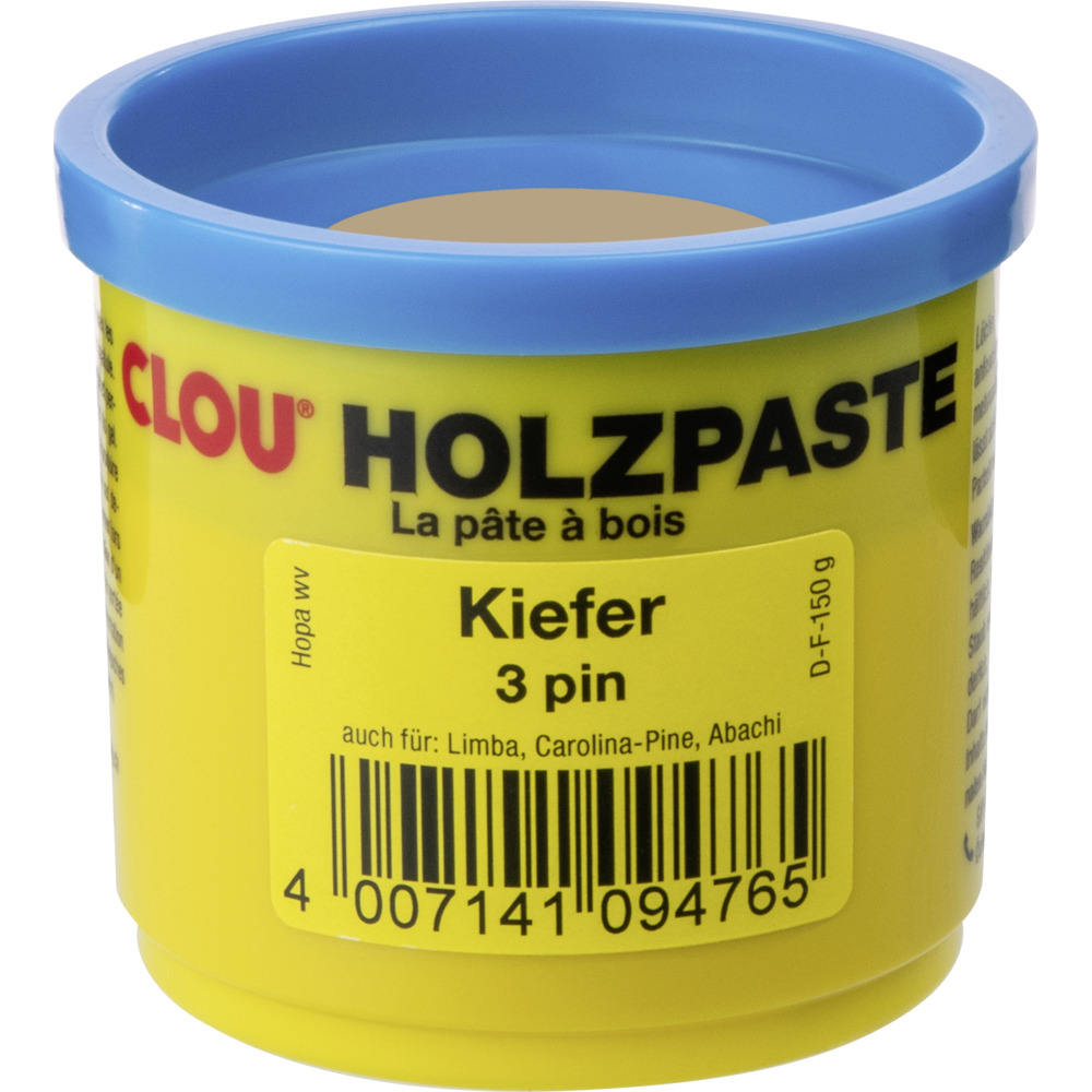 CLOU Holzpaste-Dose Holzreparaturmasse Nr.3 kiefer image number 0