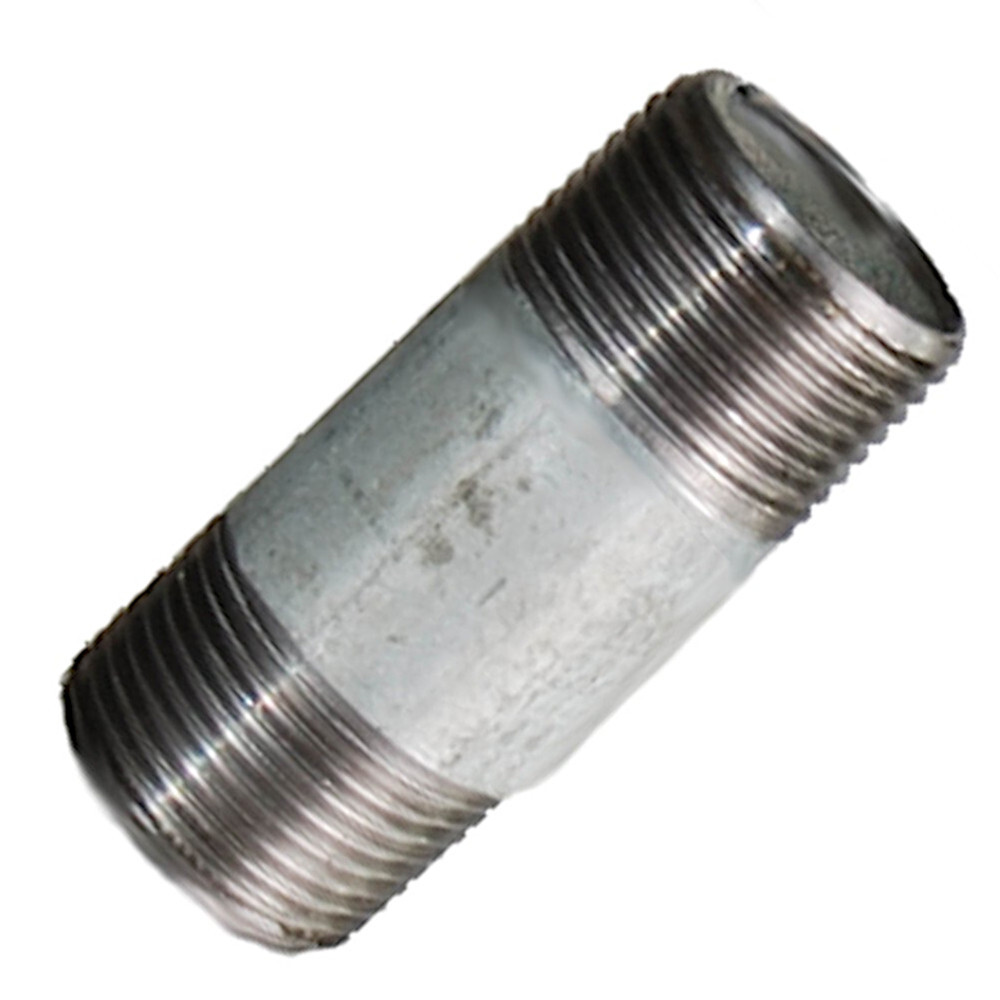 Rohrdoppelnippel verzinkt ¾'' x 100 mm
