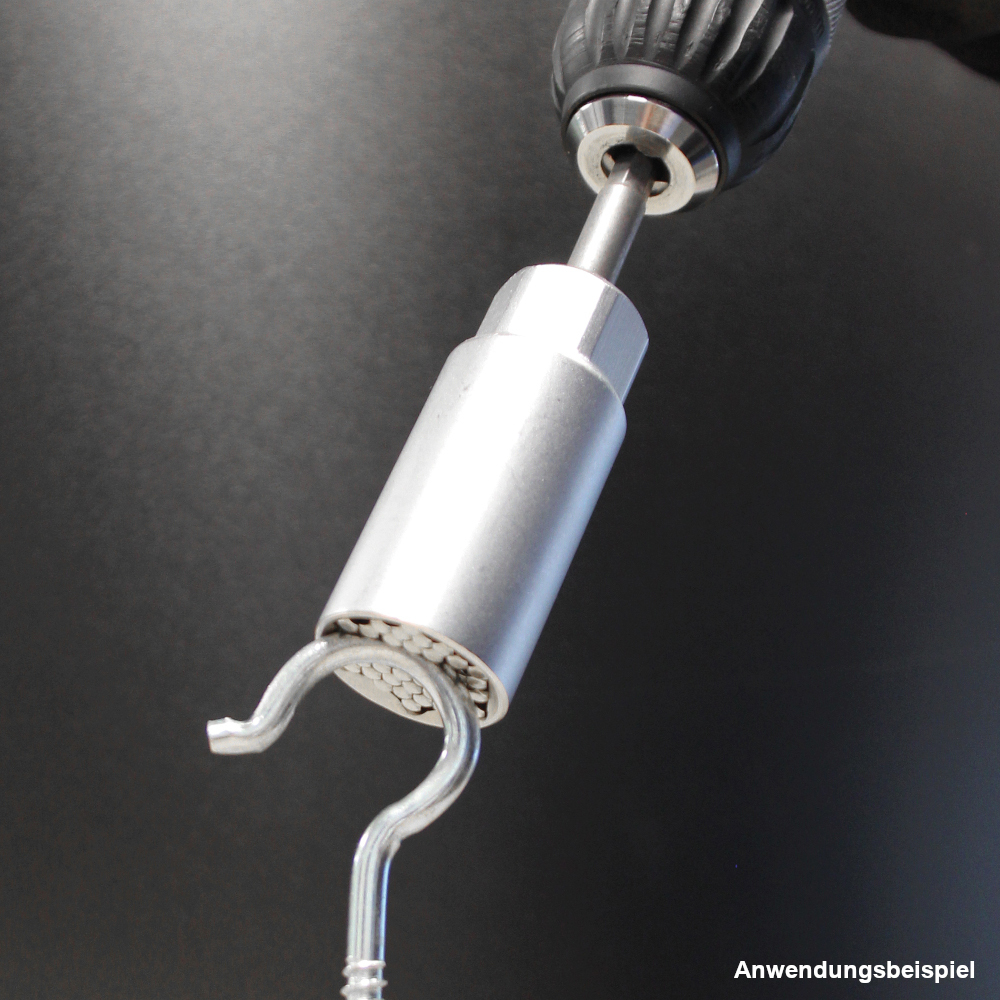 Multi-Einsatz Set 3-teilig mit Steckschlüssel-Adapter und Adapter image number 3