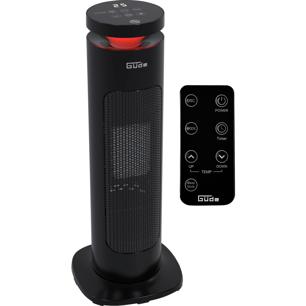 G&uuml;de&reg; Turmheizl&uuml;fter GTH 2000 K 2000 W mit Fernbedienung